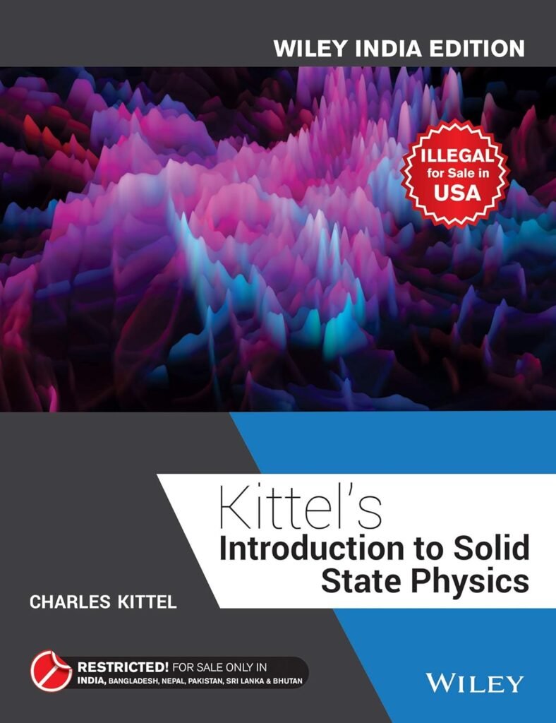Introduction to Solid State Physics By Charles Kittel - Pustakkosh