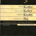 Marketing Management A South Asian Perspective Old Edition by Philip Kotler